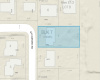 70' frontage, 11,543 SF flat lot with east/west exposure.