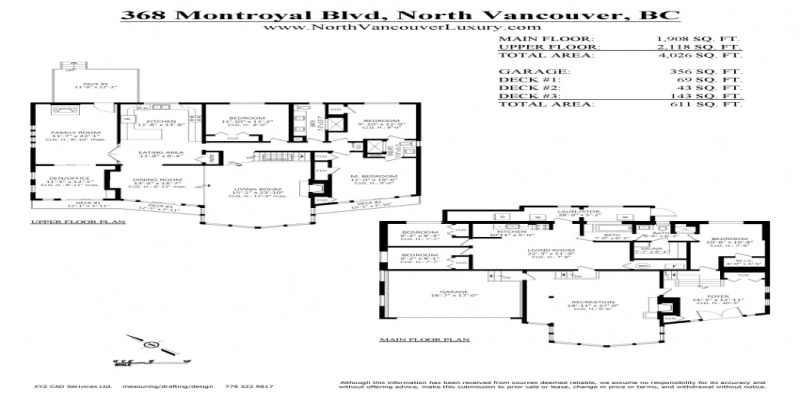 368 MONTROYAL BOULEVARD, V7N 4E5, 6 Bedrooms Bedrooms, ,3 BathroomsBathrooms,Single Family,Sold,MONTROYAL,1395